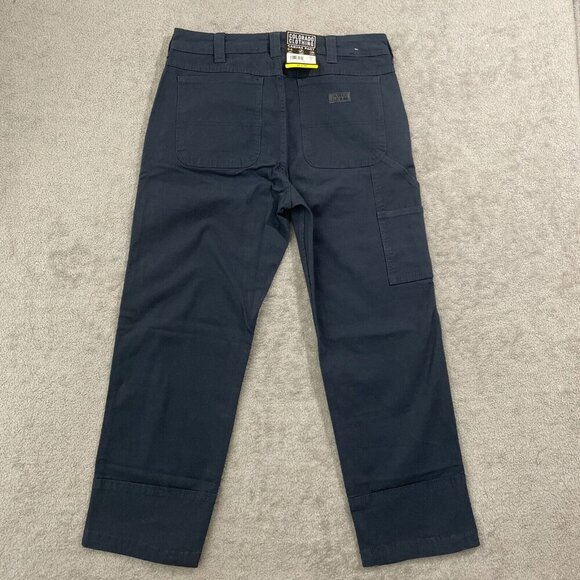 NEW Colorado Clothing Mens 32x3 Canvas Work Pants Blue Durable Stretch Fabric - Picture 2 of 9